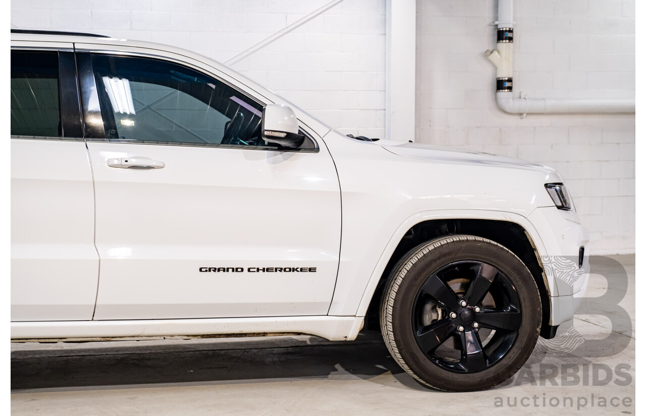 12/2015 Jeep Grand Cherokee Blackhawk (4x4) WK MY15 4d Wagon Bright White Turbo Diesel V6 3.0L