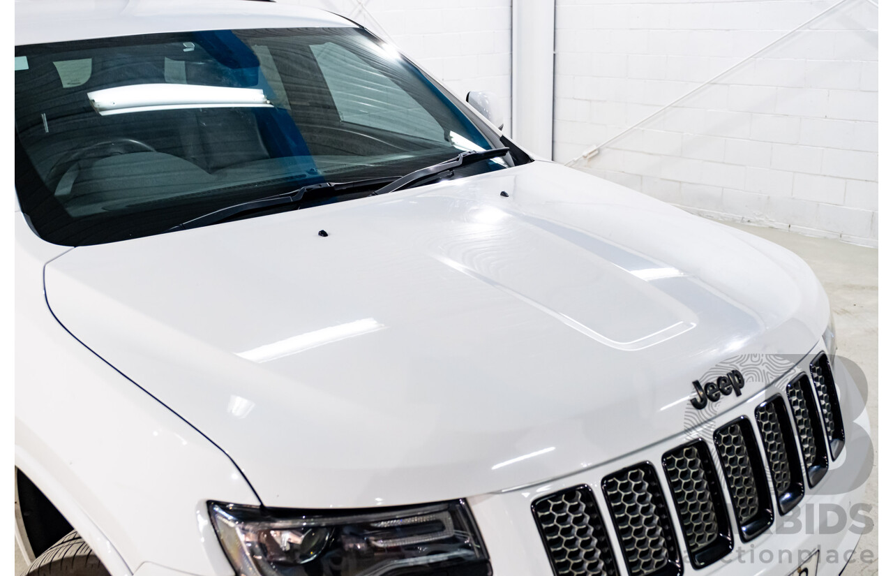 12/2015 Jeep Grand Cherokee Blackhawk (4x4) WK MY15 4d Wagon Bright White Turbo Diesel V6 3.0L