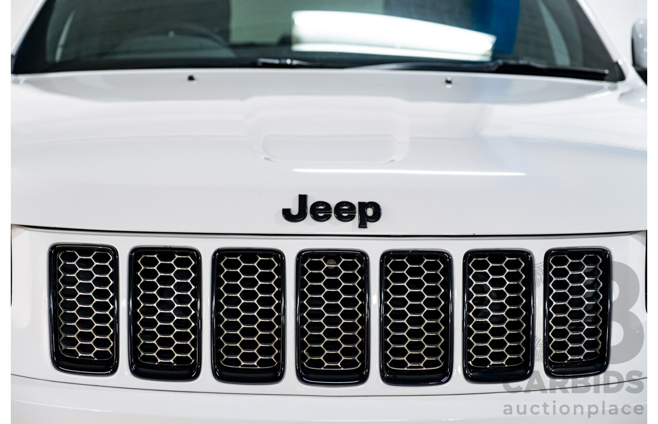 12/2015 Jeep Grand Cherokee Blackhawk (4x4) WK MY15 4d Wagon Bright White Turbo Diesel V6 3.0L