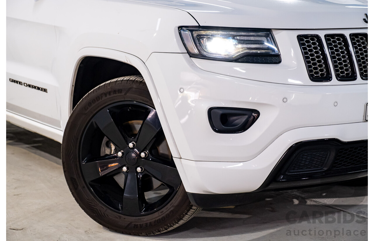 12/2015 Jeep Grand Cherokee Blackhawk (4x4) WK MY15 4d Wagon Bright White Turbo Diesel V6 3.0L
