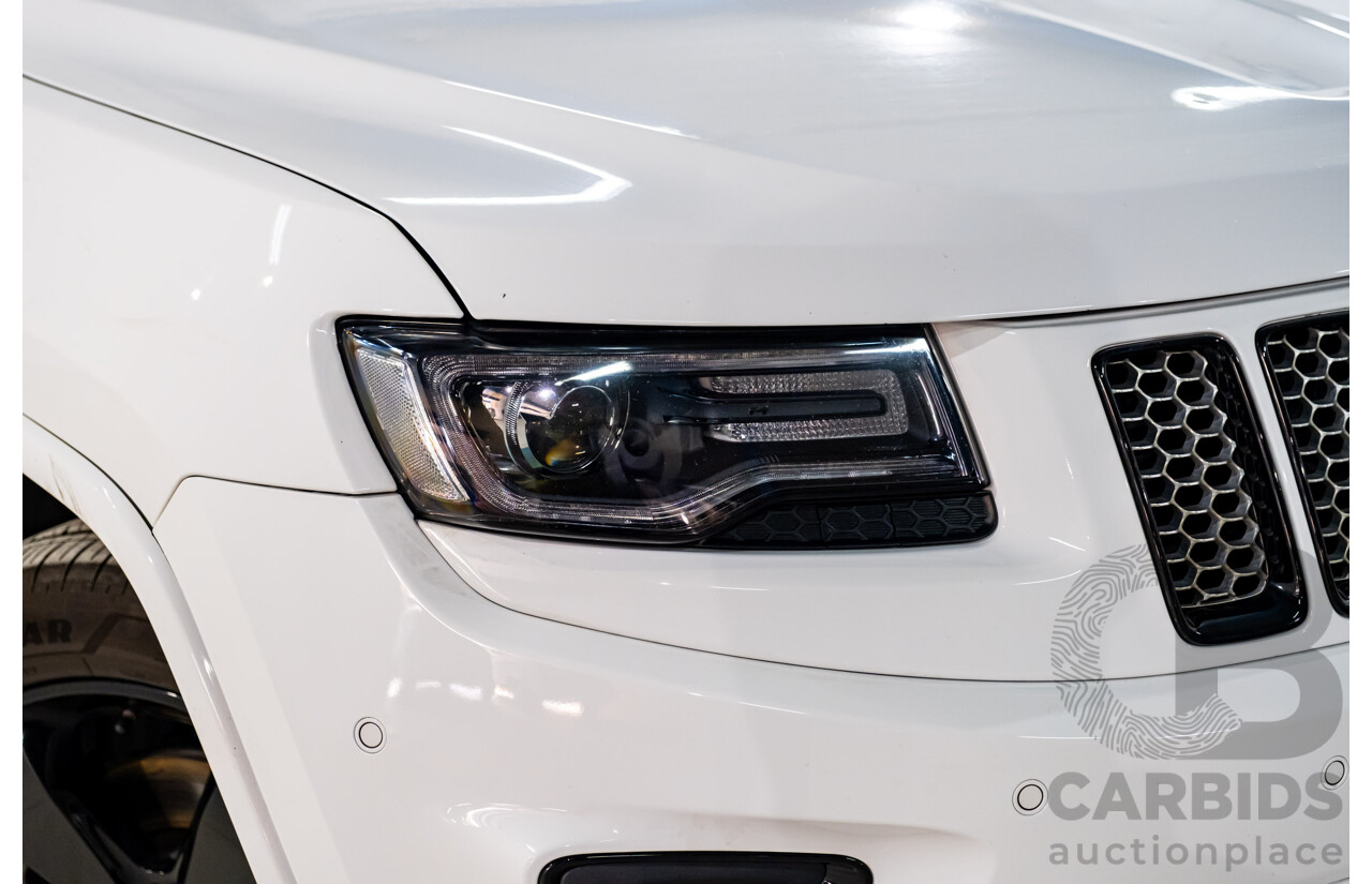 12/2015 Jeep Grand Cherokee Blackhawk (4x4) WK MY15 4d Wagon Bright White Turbo Diesel V6 3.0L