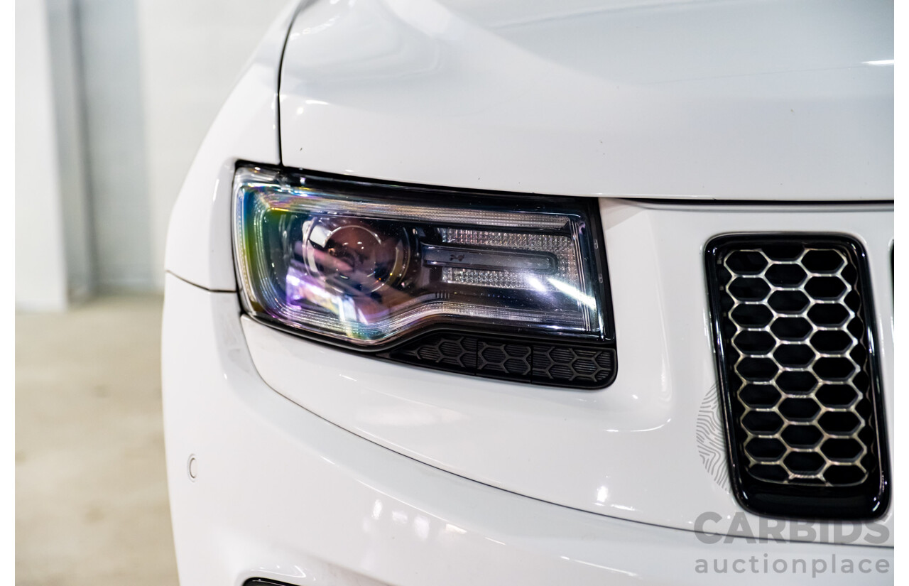 12/2015 Jeep Grand Cherokee Blackhawk (4x4) WK MY15 4d Wagon Bright White Turbo Diesel V6 3.0L