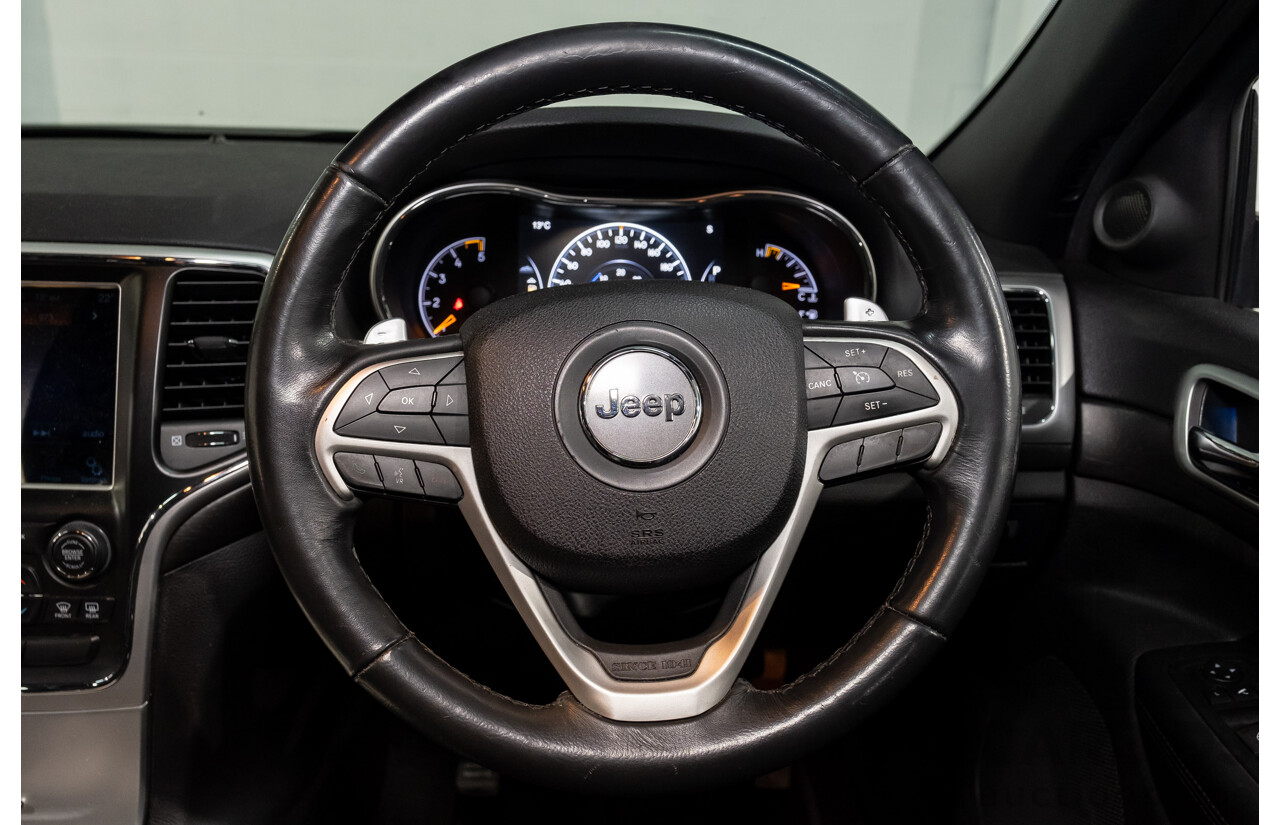 12/2015 Jeep Grand Cherokee Blackhawk (4x4) WK MY15 4d Wagon Bright White Turbo Diesel V6 3.0L