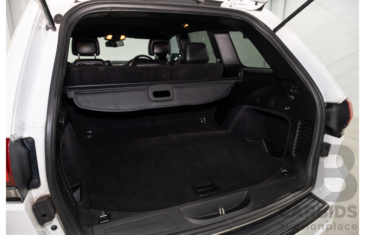 12/2015 Jeep Grand Cherokee Blackhawk (4x4) WK MY15 4d Wagon Bright White Turbo Diesel V6 3.0L