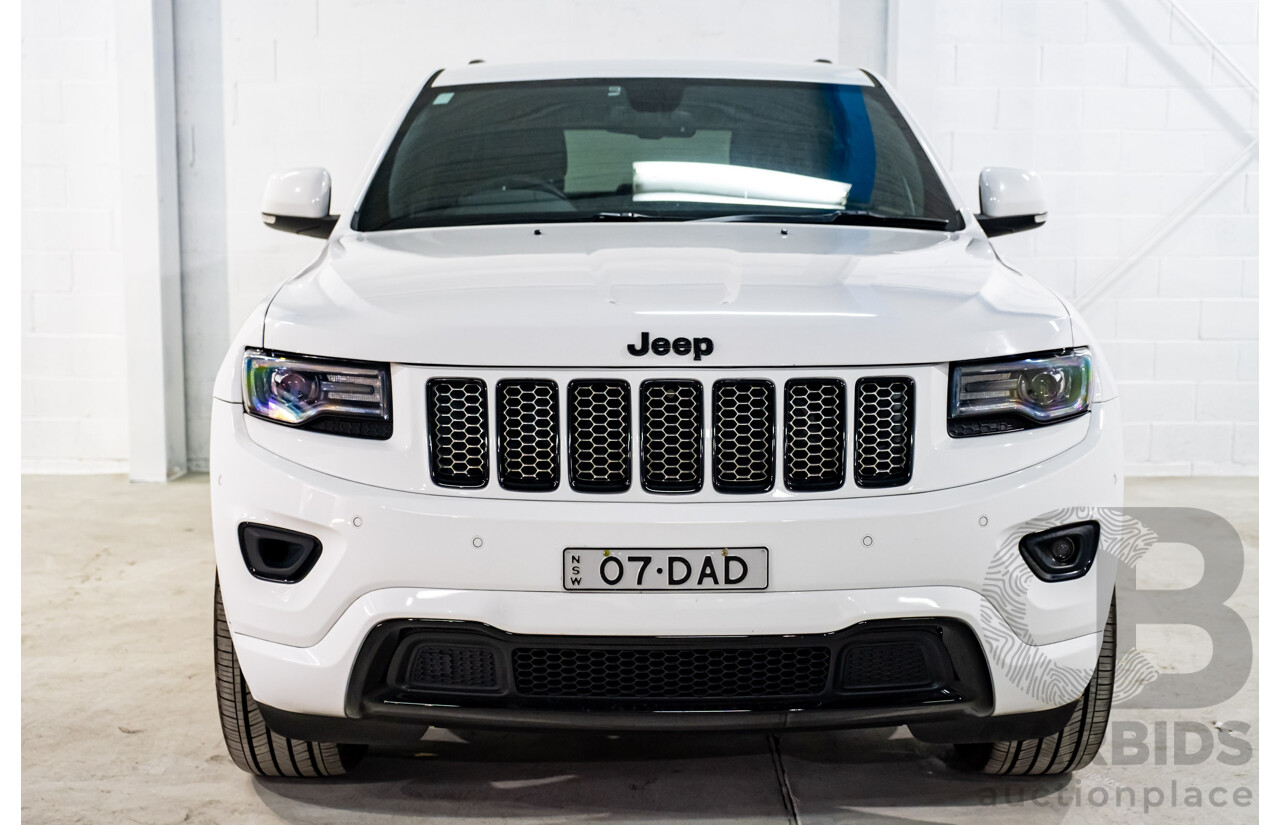 12/2015 Jeep Grand Cherokee Blackhawk (4x4) WK MY15 4d Wagon Bright White Turbo Diesel V6 3.0L