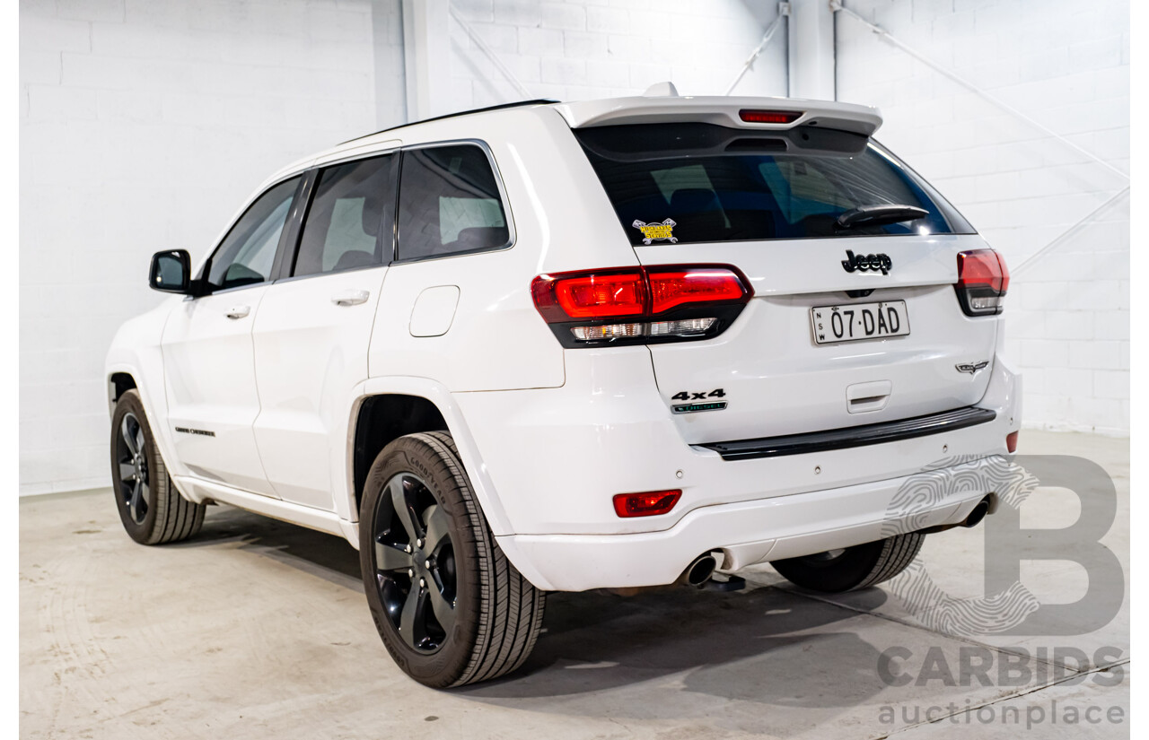12/2015 Jeep Grand Cherokee Blackhawk (4x4) WK MY15 4d Wagon Bright White Turbo Diesel V6 3.0L