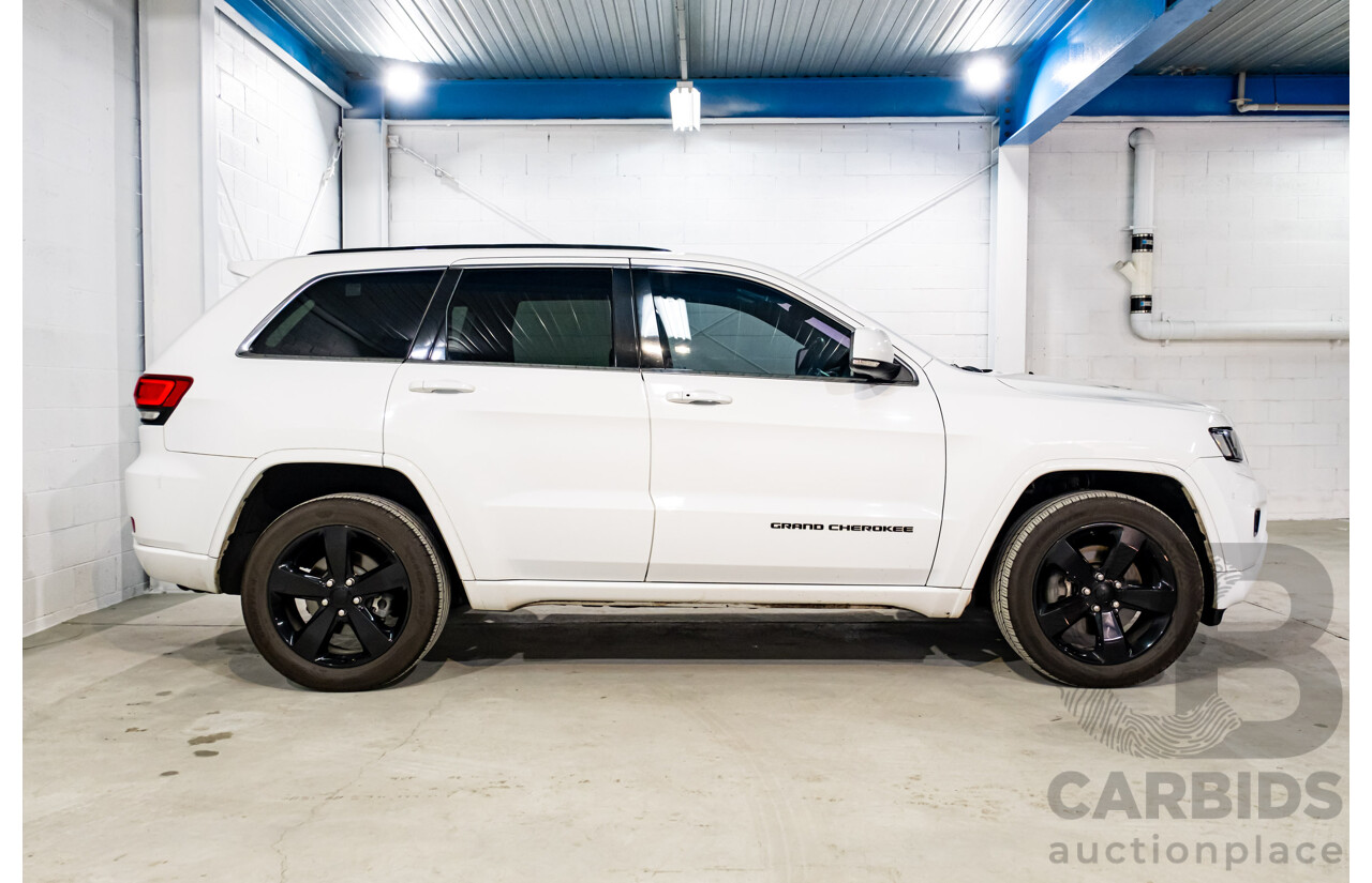 12/2015 Jeep Grand Cherokee Blackhawk (4x4) WK MY15 4d Wagon Bright White Turbo Diesel V6 3.0L