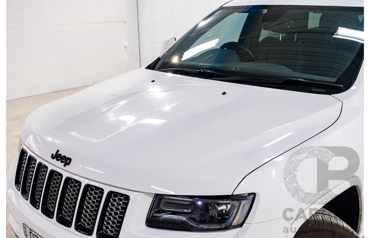 12/2015 Jeep Grand Cherokee Blackhawk (4x4) WK MY15 4d Wagon Bright White Turbo Diesel V6 3.0L