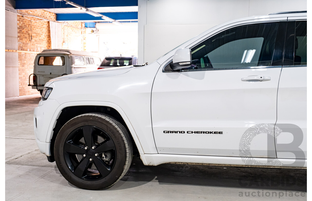 12/2015 Jeep Grand Cherokee Blackhawk (4x4) WK MY15 4d Wagon Bright White Turbo Diesel V6 3.0L