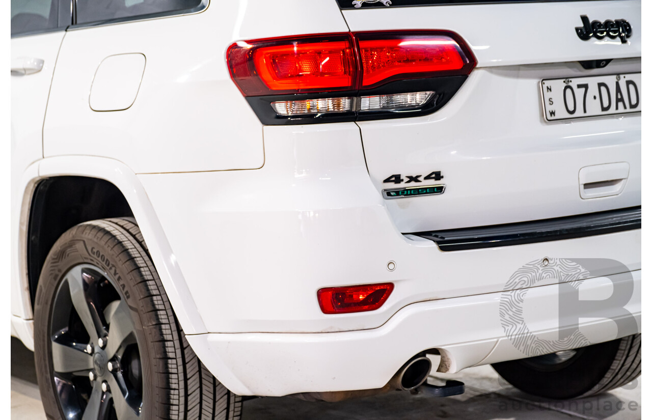 12/2015 Jeep Grand Cherokee Blackhawk (4x4) WK MY15 4d Wagon Bright White Turbo Diesel V6 3.0L