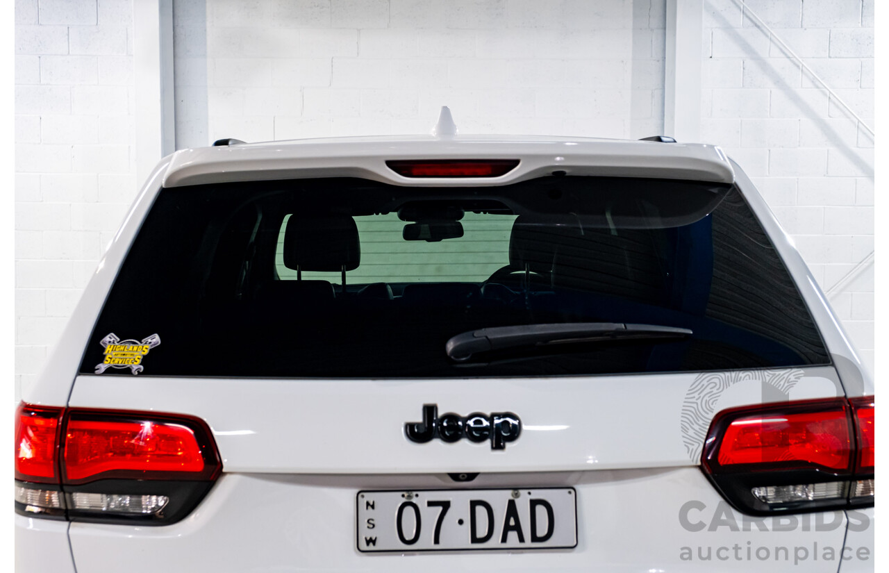 12/2015 Jeep Grand Cherokee Blackhawk (4x4) WK MY15 4d Wagon Bright White Turbo Diesel V6 3.0L