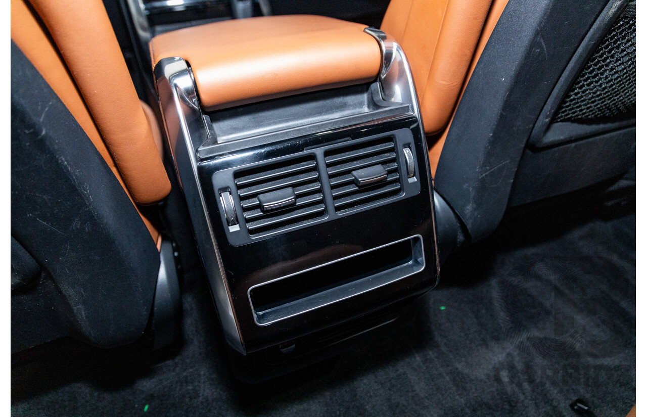 10/2017 Land Rover Range Rover Sport SDV8 HSE Dynamic LW (AWD) MY16 4d Wagon Santorini Black Metallic Twin Turbo Diesel V8 4.4L