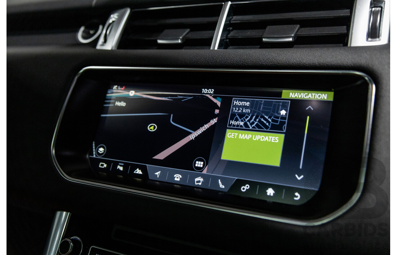 10/2017 Land Rover Range Rover Sport SDV8 HSE Dynamic LW (AWD) MY16 4d Wagon Santorini Black Metallic Twin Turbo Diesel V8 4.4L