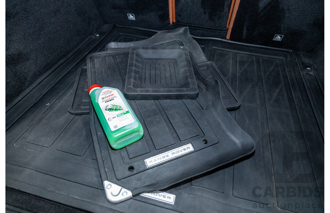 10/2017 Land Rover Range Rover Sport SDV8 HSE Dynamic LW (AWD) MY16 4d Wagon Santorini Black Metallic Twin Turbo Diesel V8 4.4L