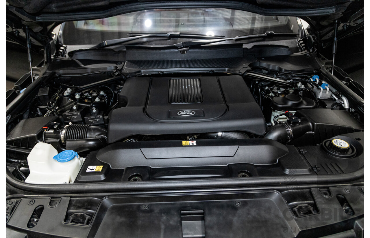 10/2017 Land Rover Range Rover Sport SDV8 HSE Dynamic LW (AWD) MY16 4d Wagon Santorini Black Metallic Twin Turbo Diesel V8 4.4L