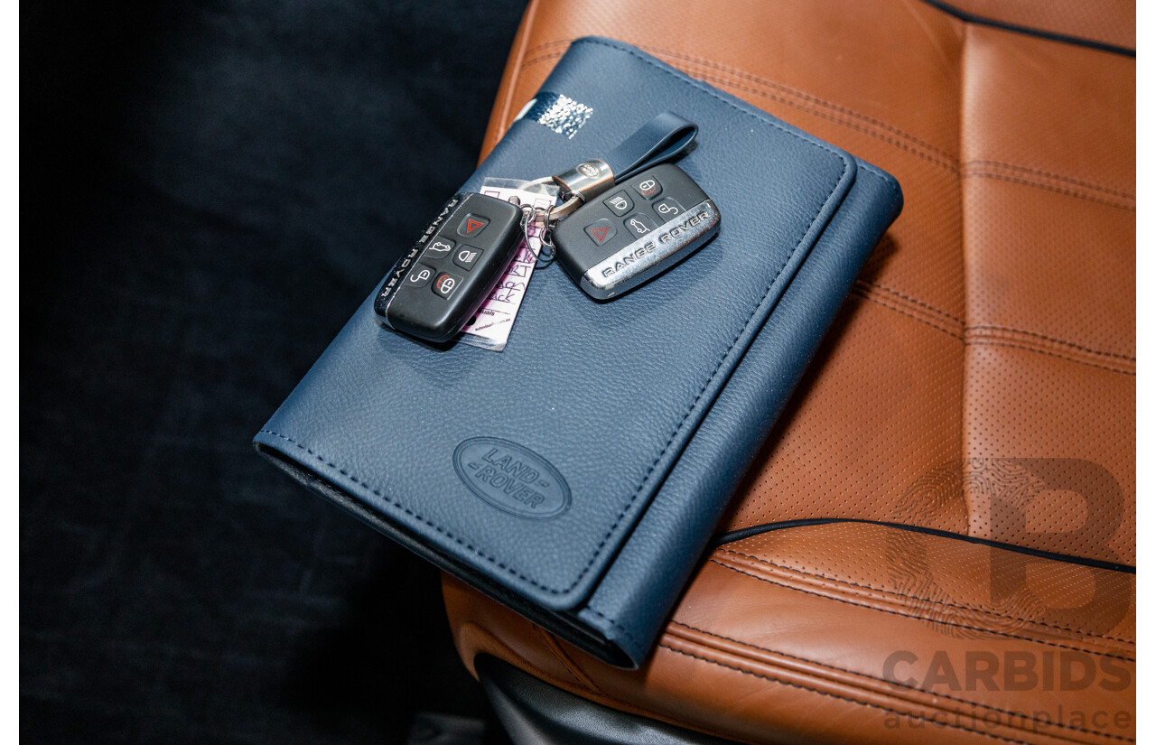 10/2017 Land Rover Range Rover Sport SDV8 HSE Dynamic LW (AWD) MY16 4d Wagon Santorini Black Metallic Twin Turbo Diesel V8 4.4L