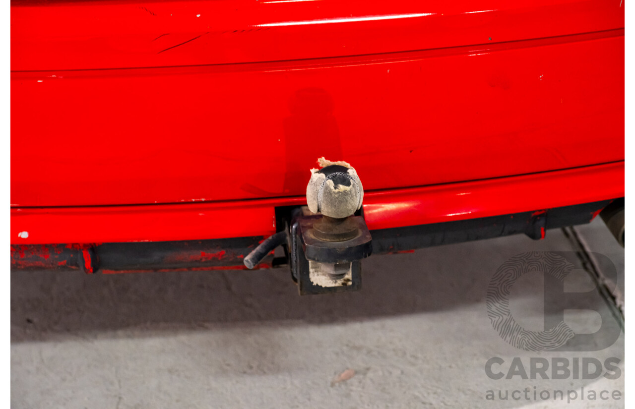 8/2005 Ford Falcon XR6 BA MKII 4d Sedan Red 4.0L