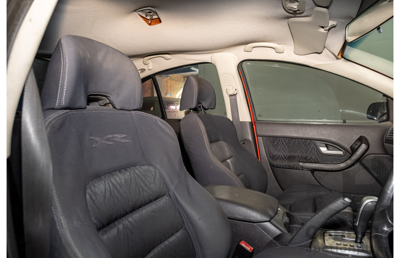 8/2005 Ford Falcon XR6 BA MKII 4d Sedan Red 4.0L