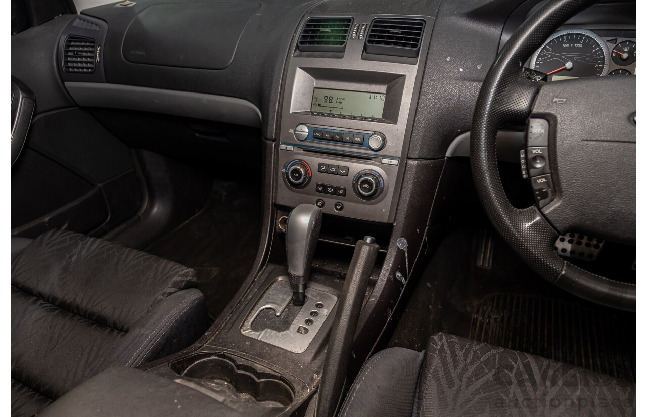 8/2005 Ford Falcon XR6 BA MKII 4d Sedan Red 4.0L