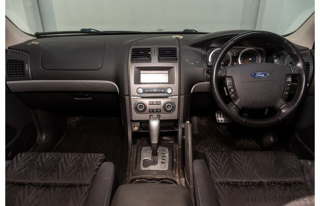 8/2005 Ford Falcon XR6 BA MKII 4d Sedan Red 4.0L