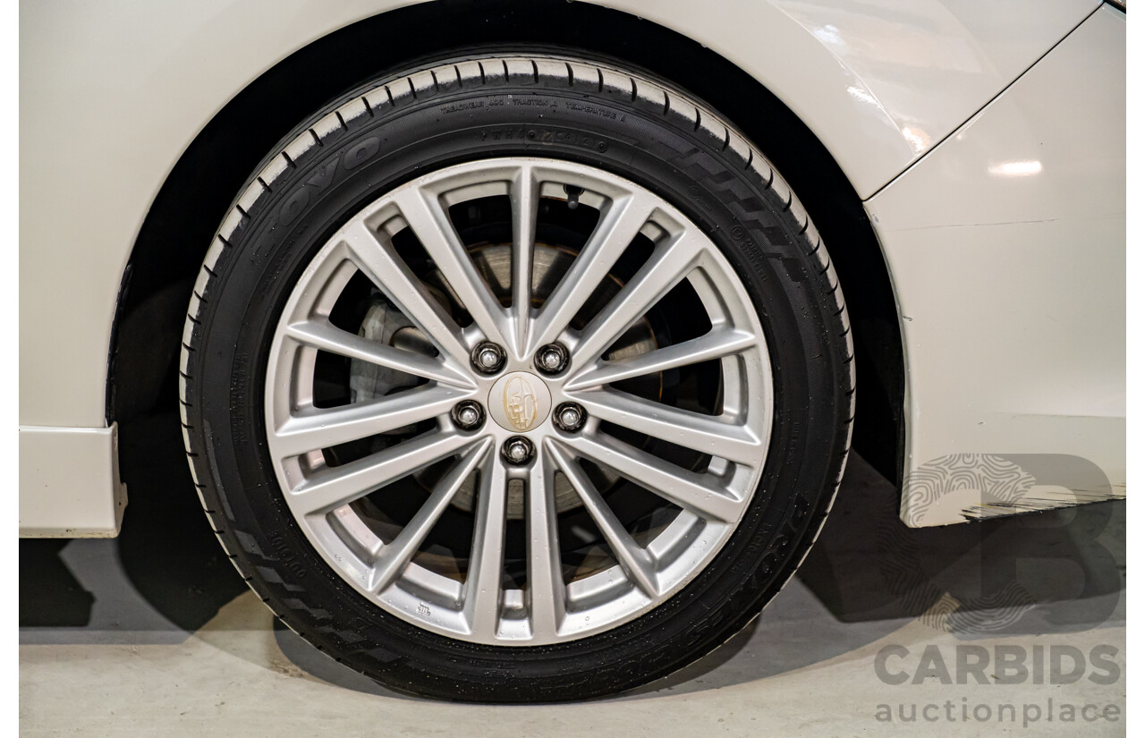 5/2013 Subaru Impreza 2.0i-S (AWD) MY13 5d Hatchback Pearl White 2.0L