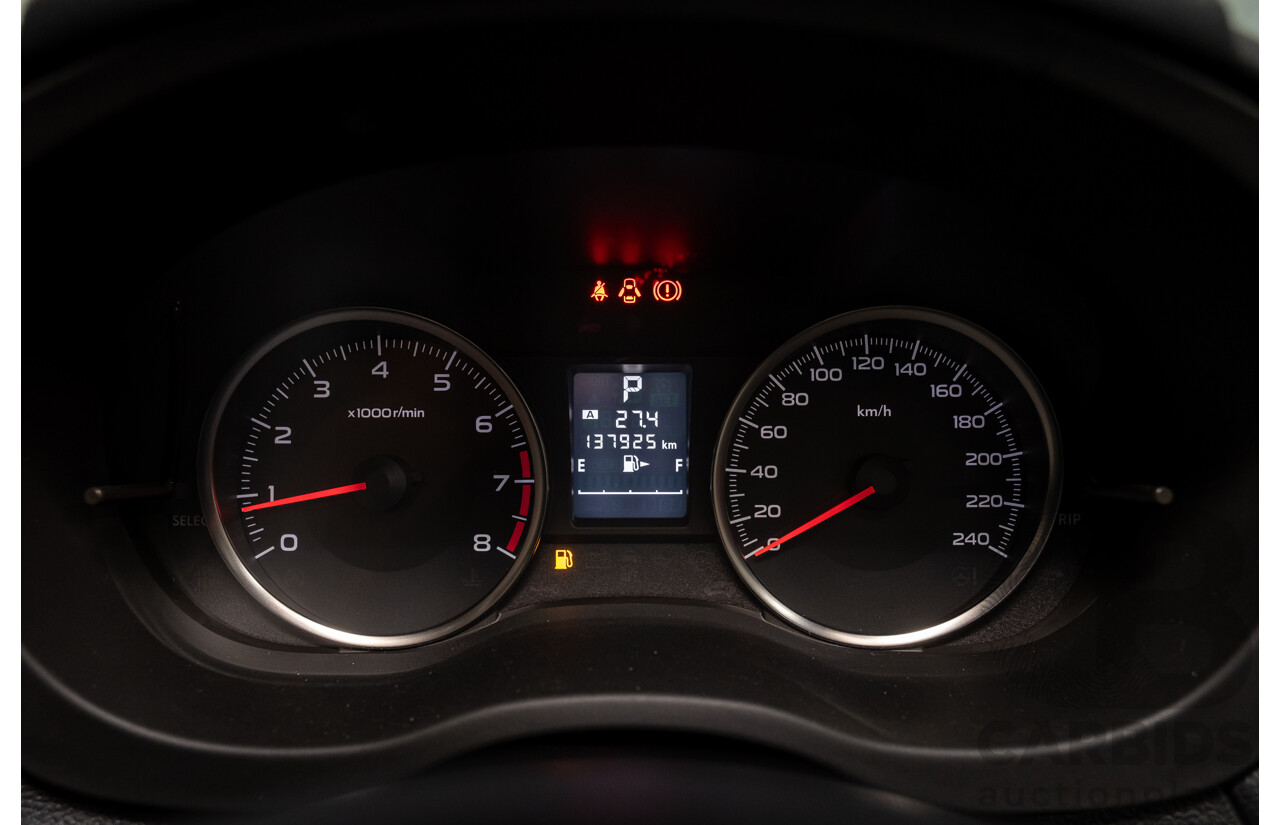 5/2013 Subaru Impreza 2.0i-S (AWD) MY13 5d Hatchback Pearl White 2.0L