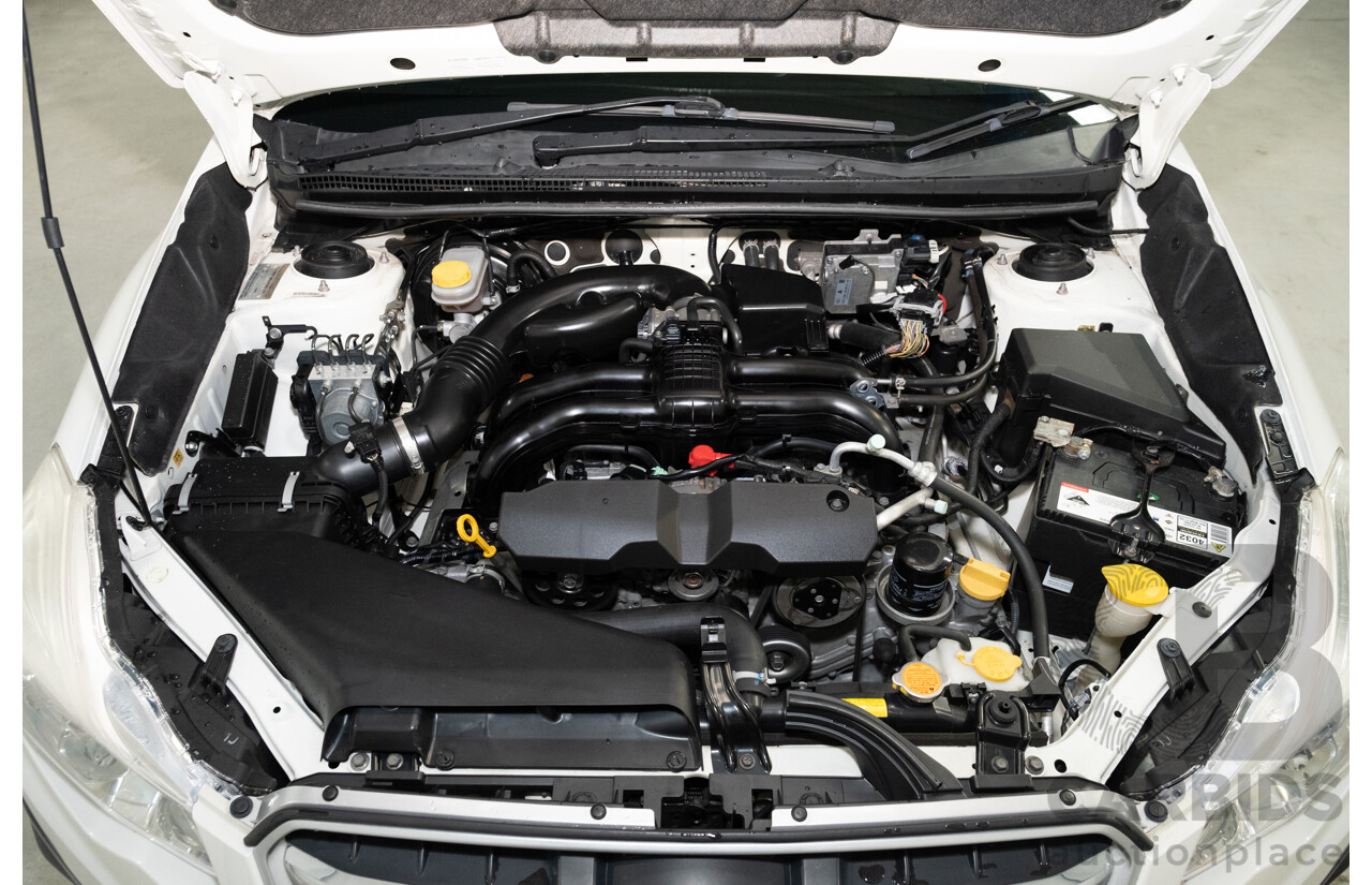 5/2013 Subaru Impreza 2.0i-S (AWD) MY13 5d Hatchback Pearl White 2.0L