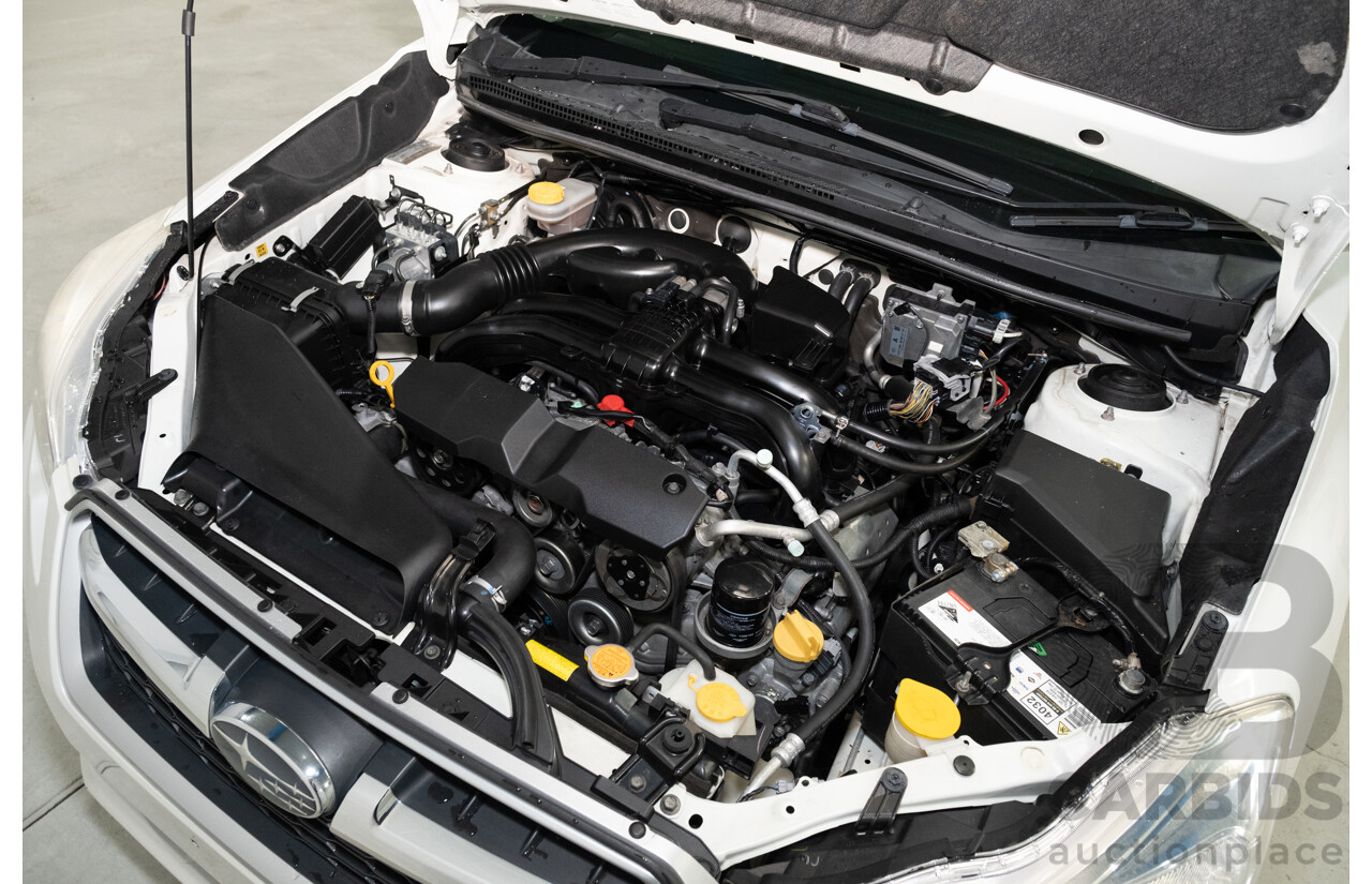 5/2013 Subaru Impreza 2.0i-S (AWD) MY13 5d Hatchback Pearl White 2.0L