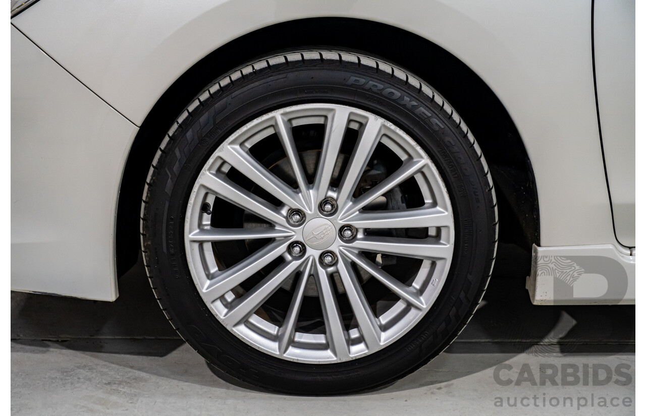 5/2013 Subaru Impreza 2.0i-S (AWD) MY13 5d Hatchback Pearl White 2.0L