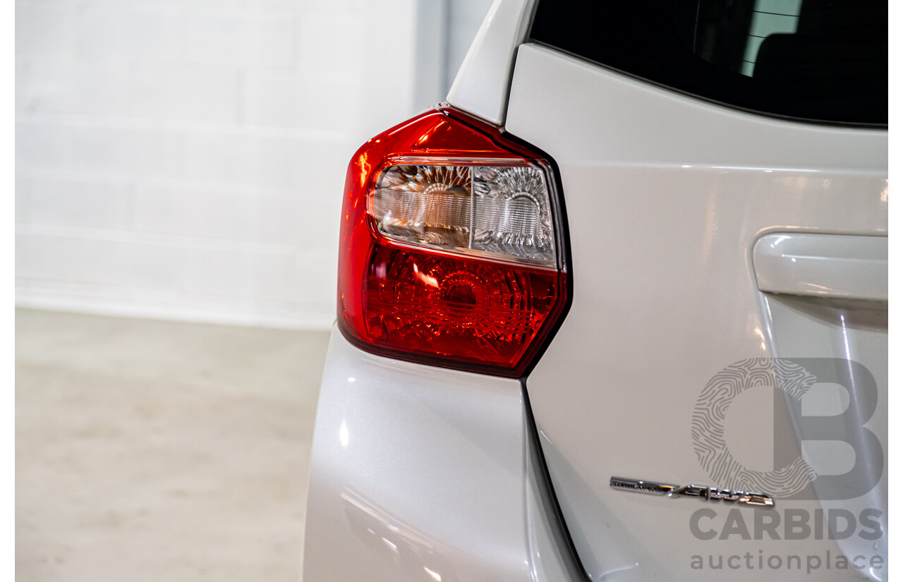 5/2013 Subaru Impreza 2.0i-S (AWD) MY13 5d Hatchback Pearl White 2.0L