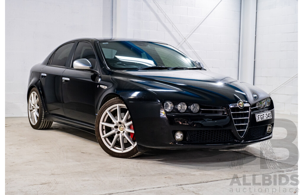 3/2012 Alfa Romeo 159 2.4 JTD Ti 4d Sedan Black Turbo Diesel 2.4L