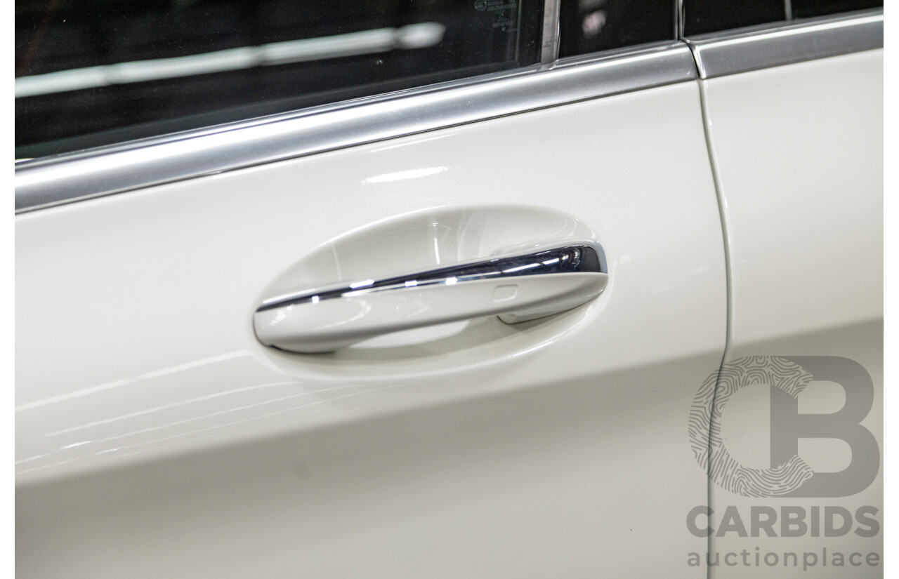 01/2018 Mercedes Benz C350e W205 MY18 4d Sedan Diamond White Metallic Turbo 2.0L / 60kw Hybrid