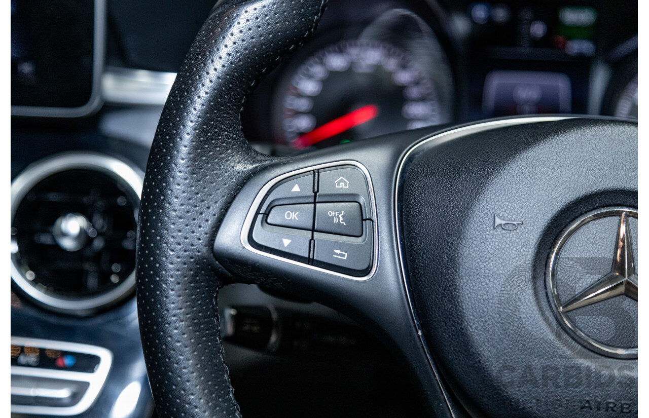 01/2018 Mercedes Benz C350e W205 MY18 4d Sedan Diamond White Metallic Turbo 2.0L / 60kw Hybrid