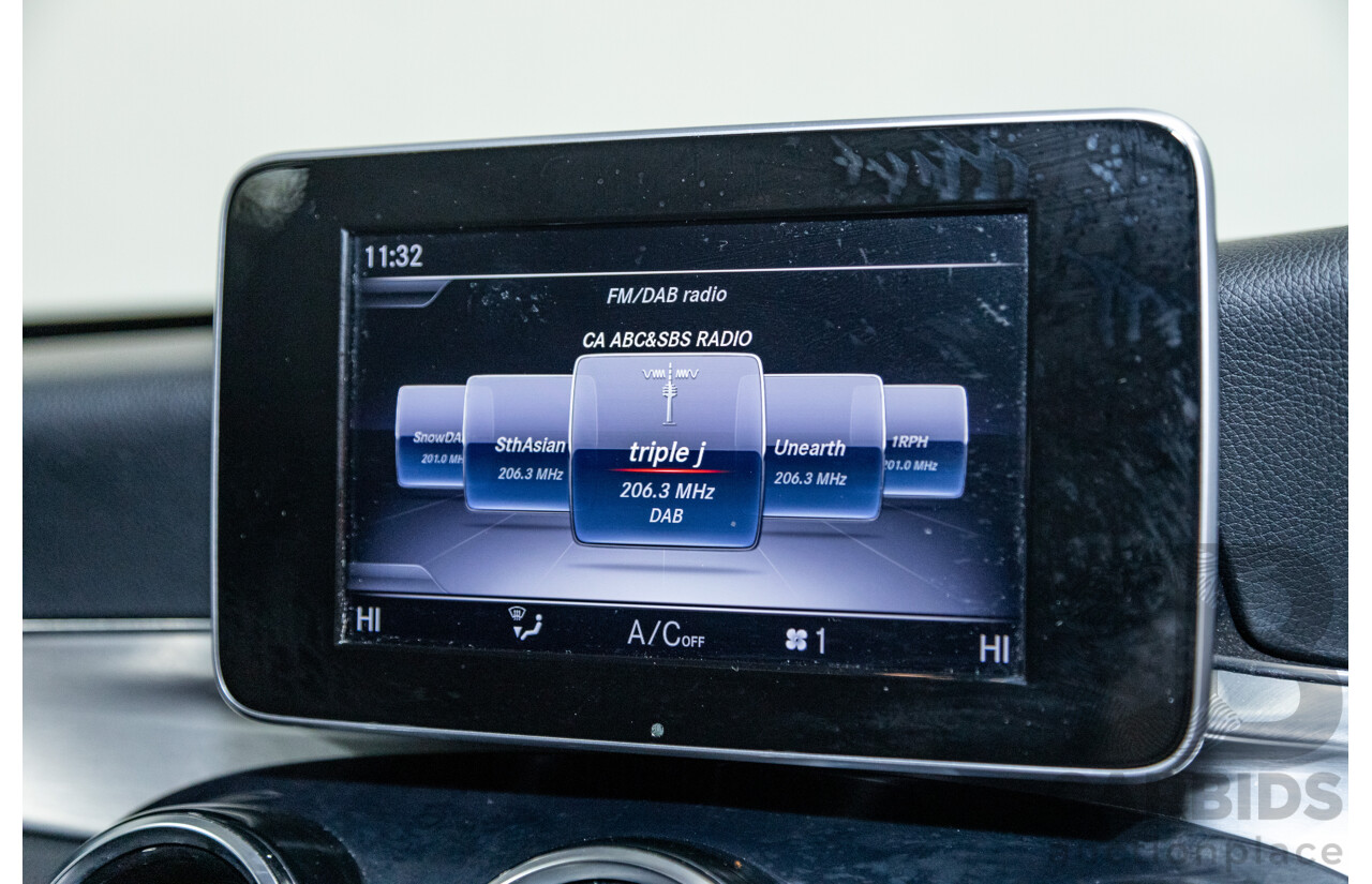 01/2018 Mercedes Benz C350e W205 MY18 4d Sedan Diamond White Metallic Turbo 2.0L / 60kw Hybrid