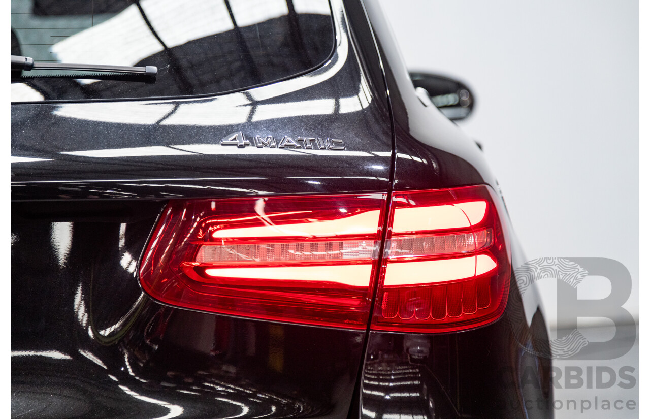 11/2015 Mercedes Benz GLC220d (AWD) 253 4d Wagon Obsidian Black Turbo Diesel 2.1L