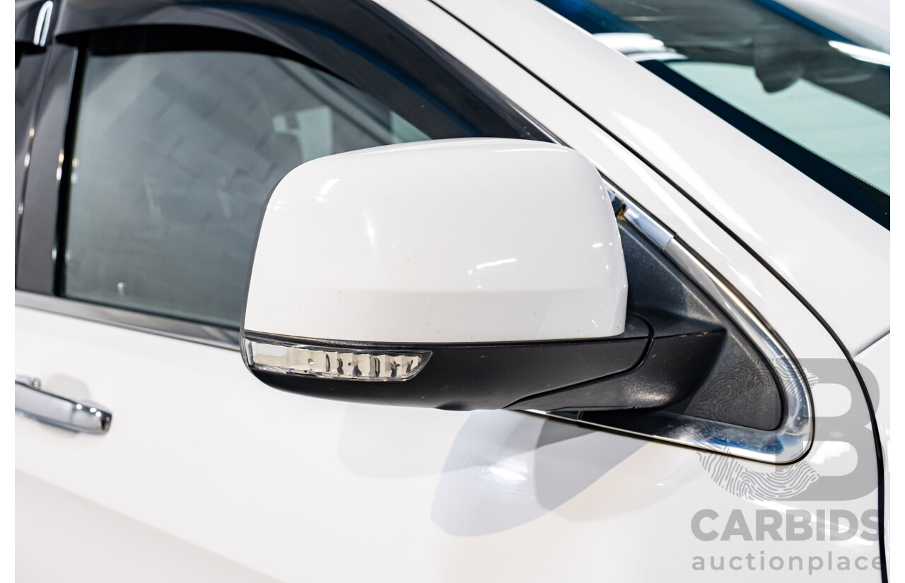 06/2015 Jeep Grand Cherokee Limited (4x4) WK MY15 4d Wagon White Turbo Diesel V6 3.0L