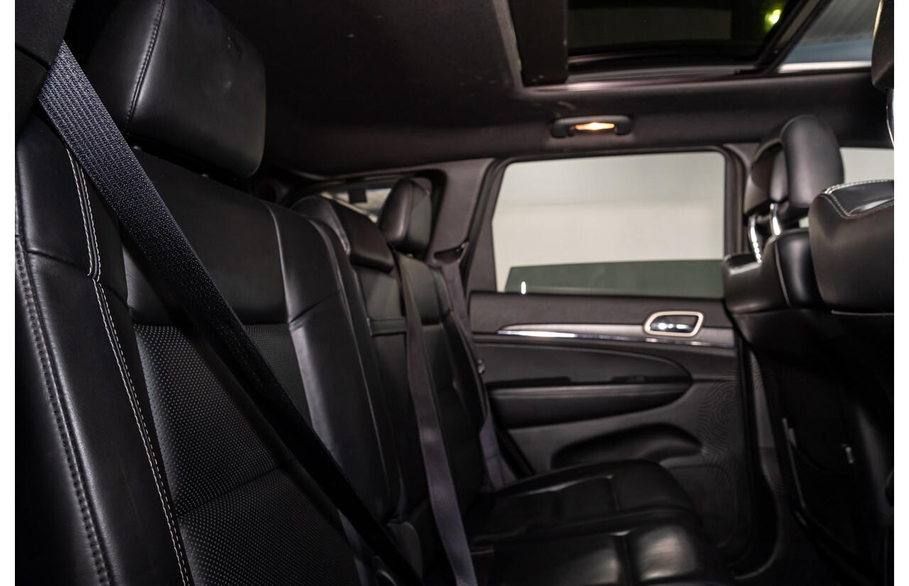 06/2015 Jeep Grand Cherokee Limited (4x4) WK MY15 4d Wagon White Turbo Diesel V6 3.0L