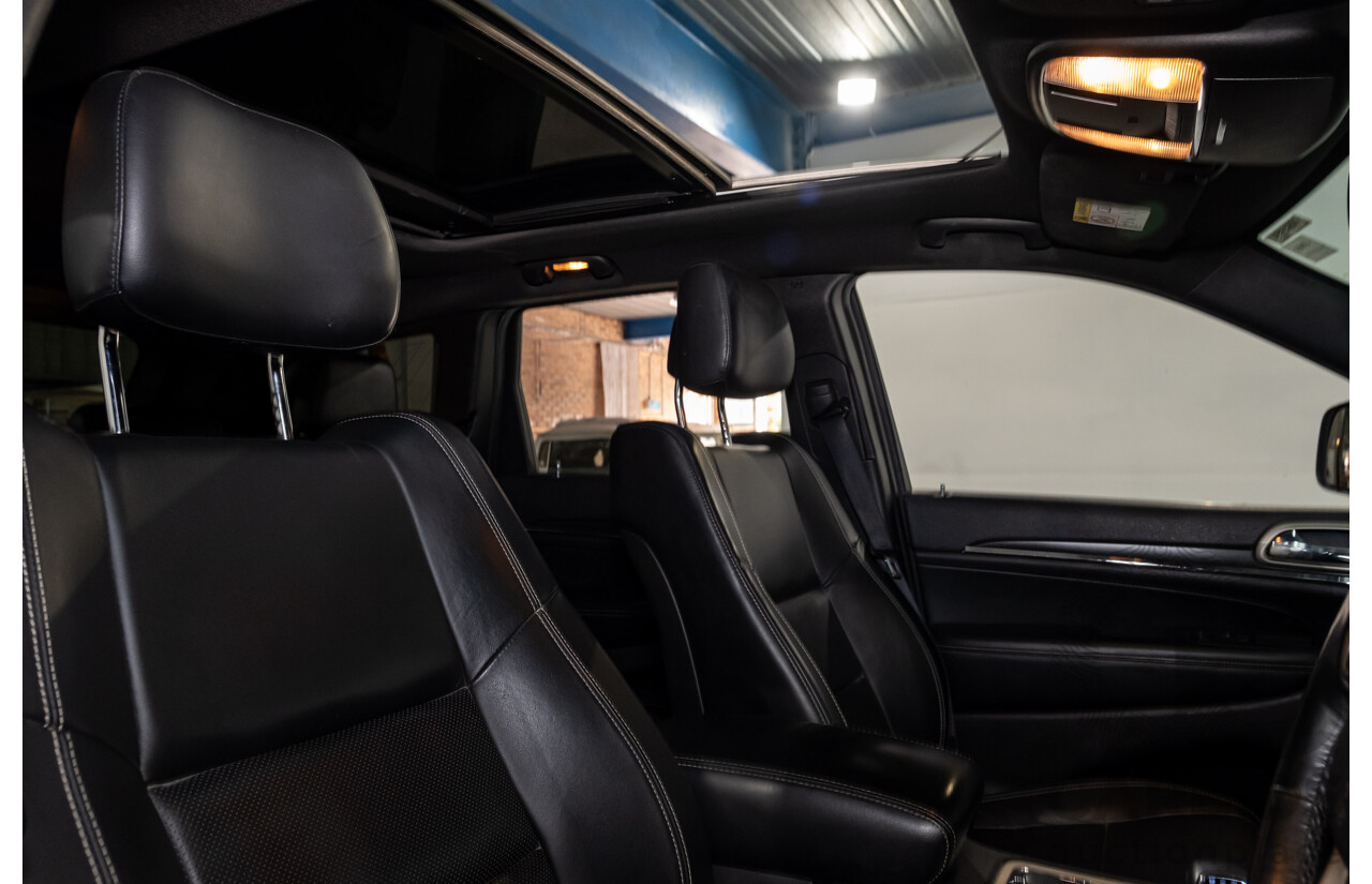 06/2015 Jeep Grand Cherokee Limited (4x4) WK MY15 4d Wagon White Turbo Diesel V6 3.0L