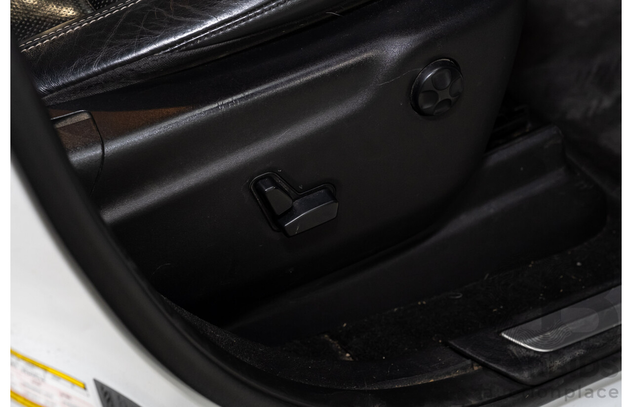 06/2015 Jeep Grand Cherokee Limited (4x4) WK MY15 4d Wagon White Turbo Diesel V6 3.0L