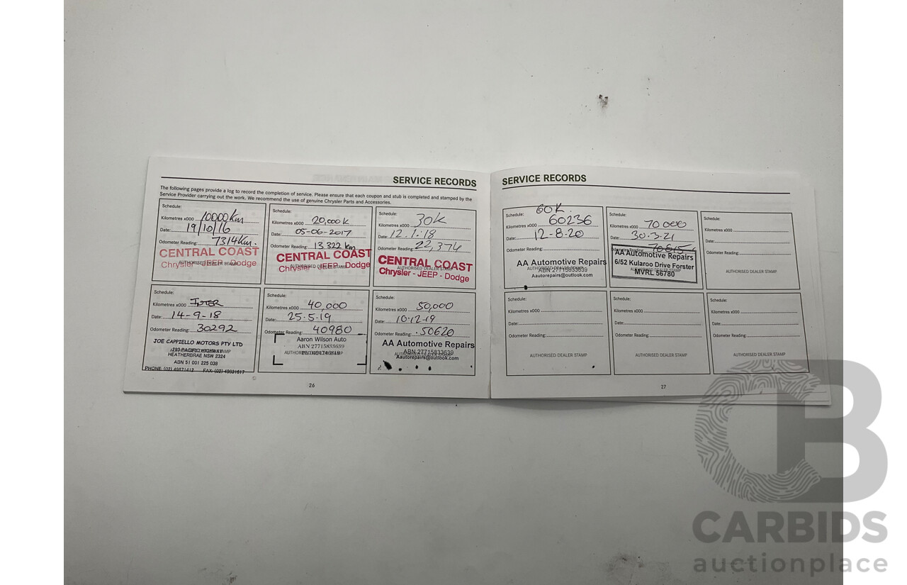 06/2015 Jeep Grand Cherokee Limited (4x4) WK MY15 4d Wagon White Turbo Diesel V6 3.0L