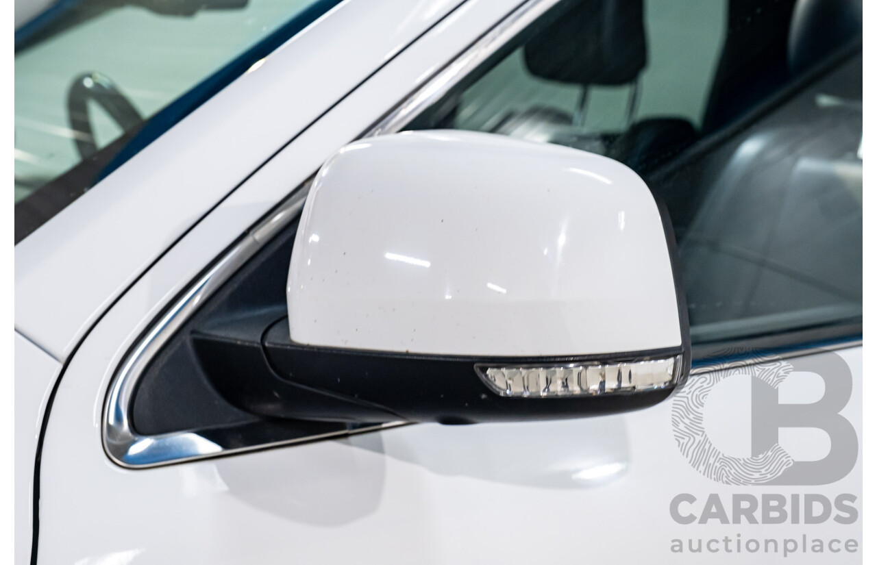 06/2015 Jeep Grand Cherokee Limited (4x4) WK MY15 4d Wagon White Turbo Diesel V6 3.0L