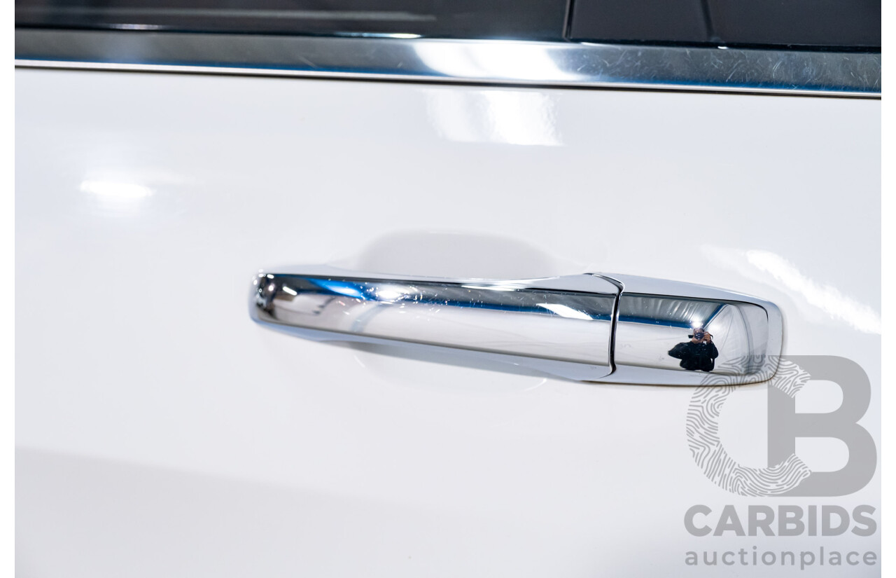 06/2015 Jeep Grand Cherokee Limited (4x4) WK MY15 4d Wagon White Turbo Diesel V6 3.0L