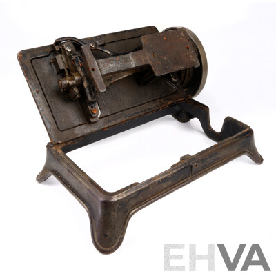 Antique Hand Cranked Sewing Machine