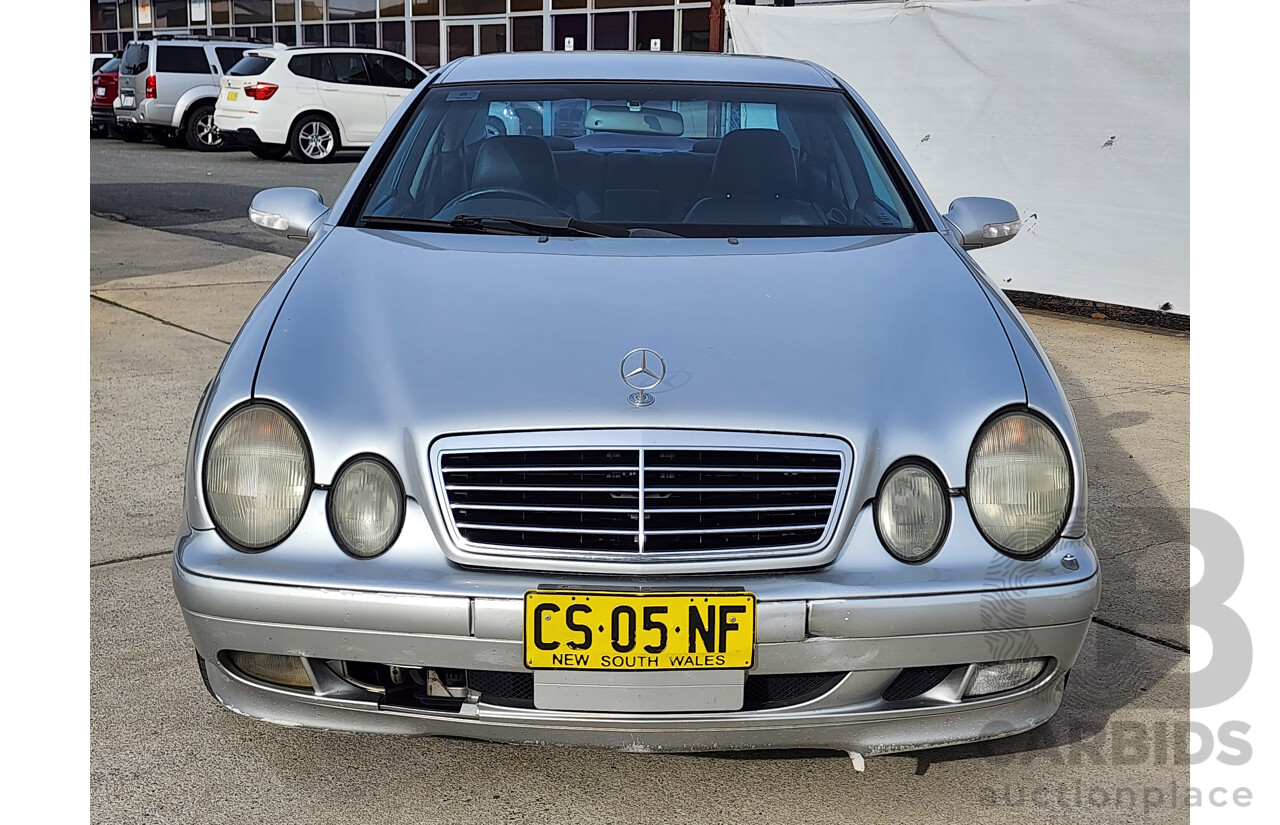 1/2002 Mercedes-Benz Clk200 KOMP Avantgarde 2d Coupe Silver 2.0L