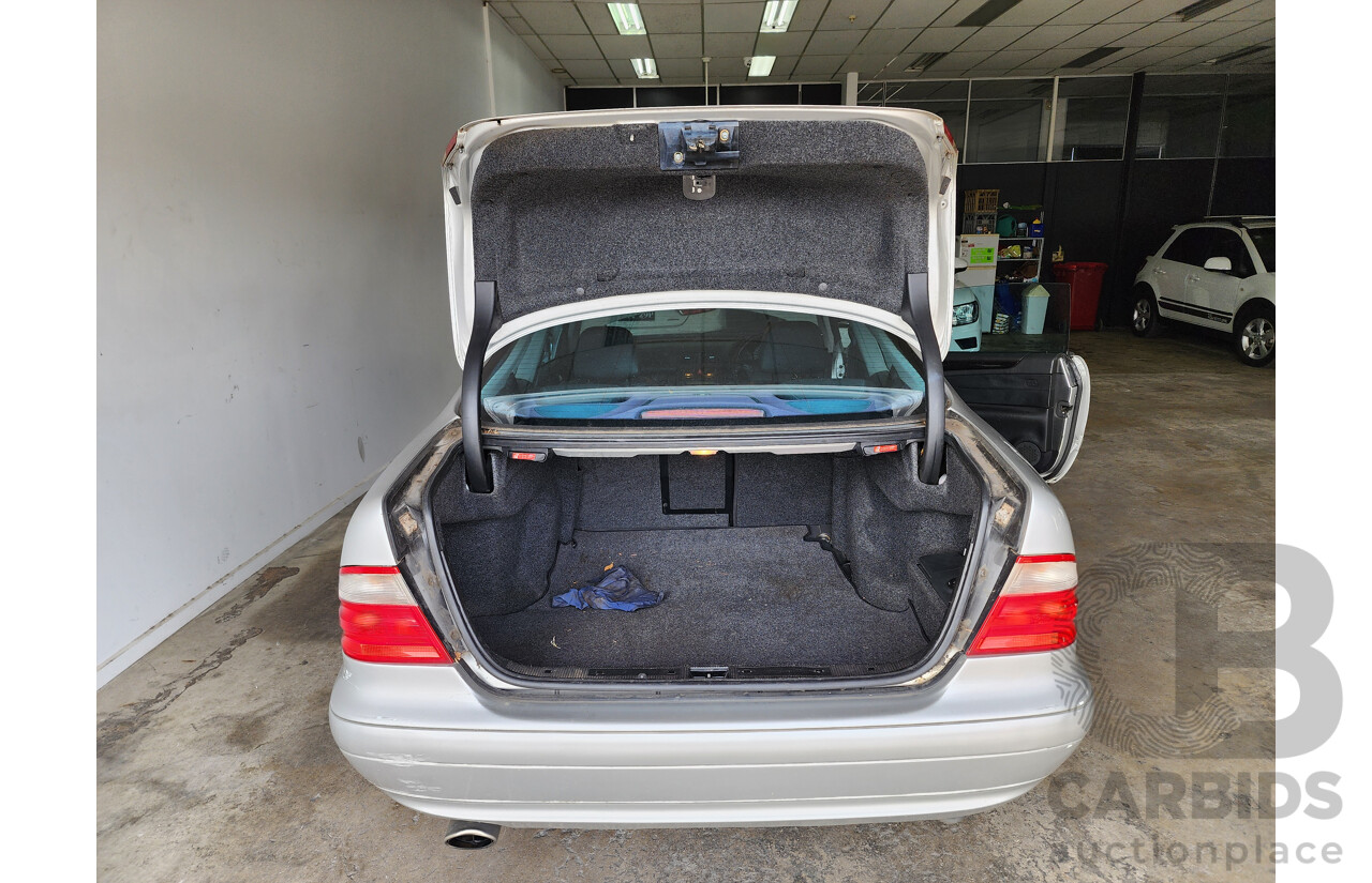 1/2002 Mercedes-Benz Clk200 KOMP Avantgarde 2d Coupe Silver 2.0L