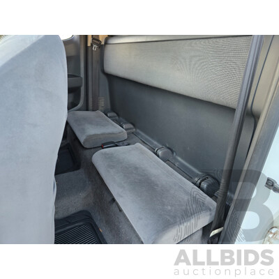 7/2012 Holden Colorado LTZ (4x4) RG Space Cab P/Up White Turbo Diesel 2.8L