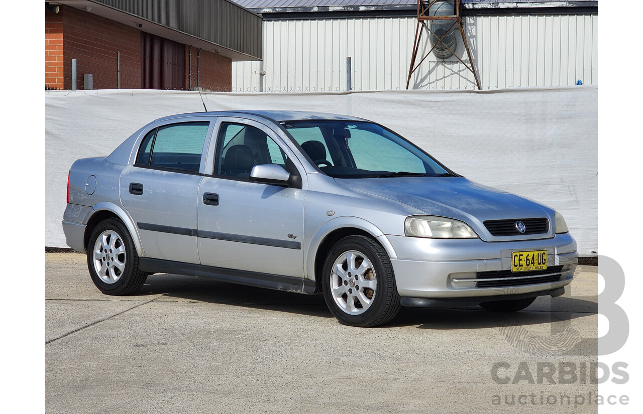 06/2005 Holden Astra CLASSIC FWD TS 4D Sedan Silver 1.8L