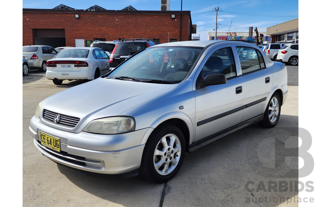06/2005 Holden Astra CLASSIC FWD TS 4D Sedan Silver 1.8L