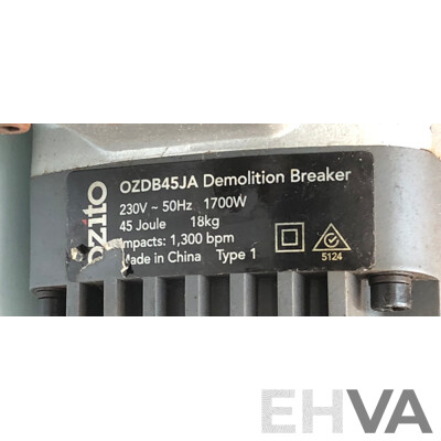 Ozito 1700 Watt Electric Demolition Hammer