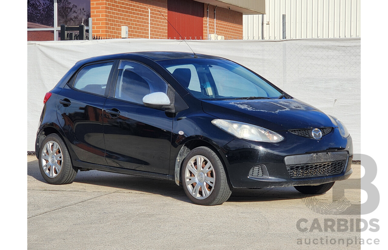 03/2009 Mazda Mazda2 NEO FWD DE 5D Hatchback Black 1.5L